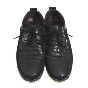 Gatsby Oxford Derby Orthopedic Comfort Black Leather Dress Shoes Men Size 42 8.5